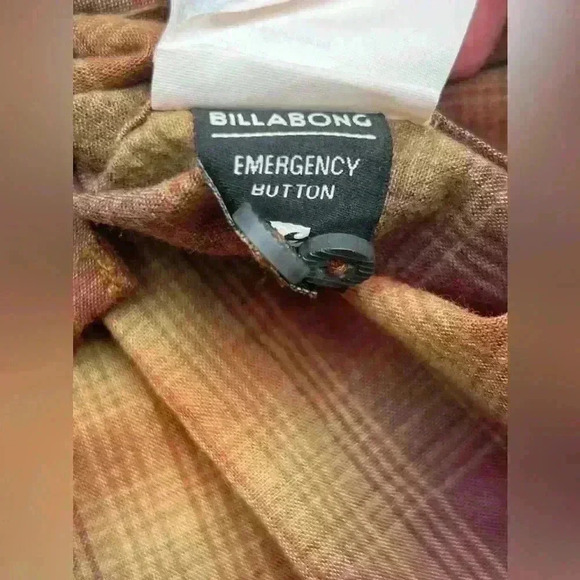 🆕 Billabong Wave Washed Flannel - Picture 4 of 11
